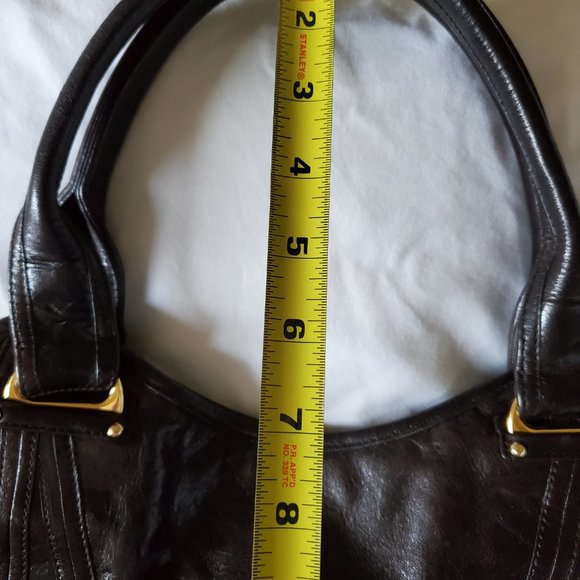 Kooba Brown Leather Designer Handbag Shoulder Bag, Vintage - Picture 3 of 13